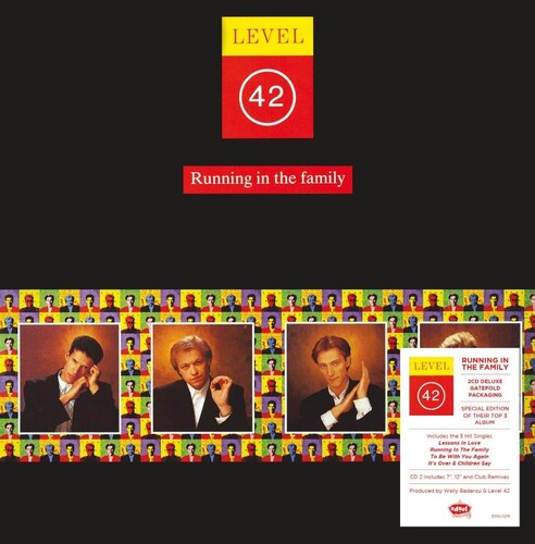 Level 42: Running In The Family - Deluxe Gatefold Packaging