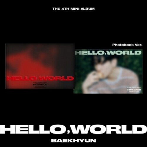 Baekhyun: Hello, World - Photobook Version - incl. 80pg Photobook, Postcard, Hidden Message Card, 2 Photocards, Sticker, Profile Card, Lyrics Folded Poster + Folded Poster