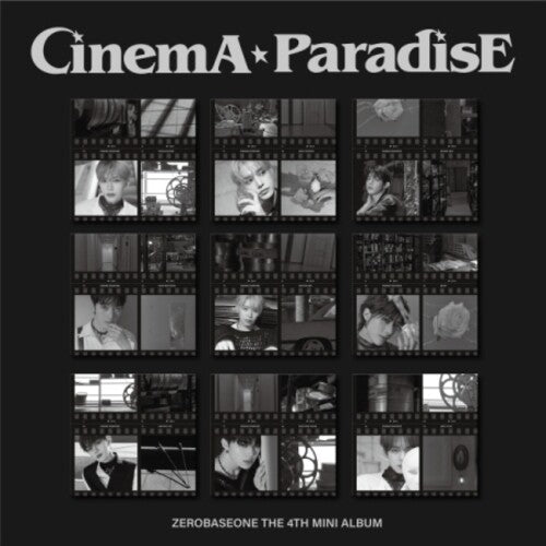 Zerobaseone: Cinema Paradise - Digipack Version - Random Cover - incl. Photobook, Folded Poster, Film Photo, 2 Photocards, Photo Ticket, Slate Card, Sticker + Photocard Frame