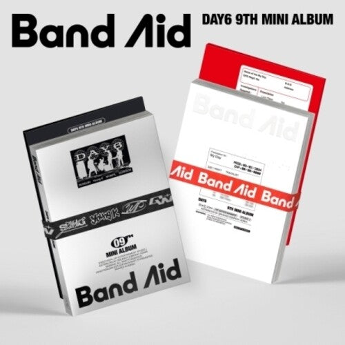 Day6: Band Aid - incl. 100pg Photobook, Lyric Paper, Sticker Pack, Original Ticket, Photocard, DSLR Photocard, Message Card + Pass Card