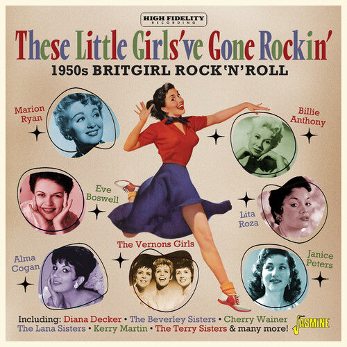 These Little Girls'Ve Gone Rockin: 1950s Britgirl: These Little Girls've Gone Rockin': 1950s Britgirl Rock 'n Roll / Various