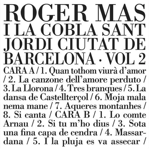 Mas, Roger: I La Cobla De Sant Jordi Ciutat De Barcelona Vol 2