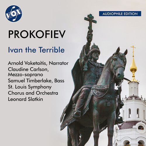 Prokofiev / Voketaitis / Carlson / Slatkin: Prokofiev: Ivan The Terrible (Oratorio arr. Abram Stasevich)