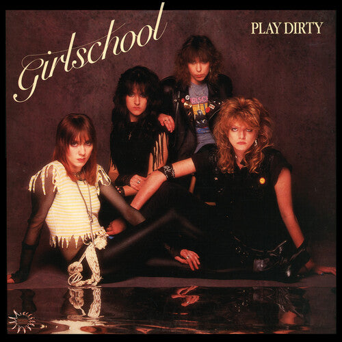 Girlschool: Play Dirty - Red Marble