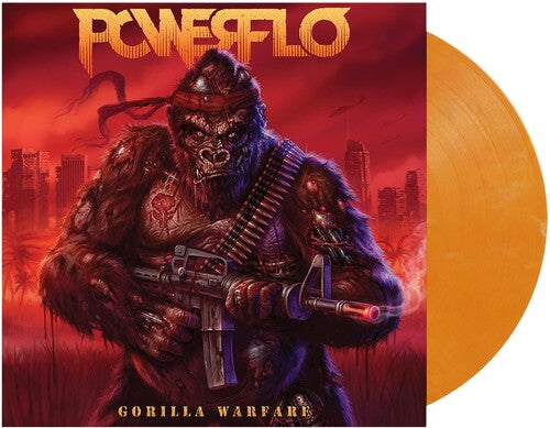 Powerflo: Gorilla Warfare - Magenta & Yellow Merge Colored Vinyl