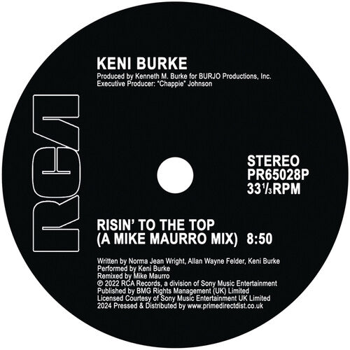 Burke, Keni: Risin' To The Top (Mike Maurro Mix)