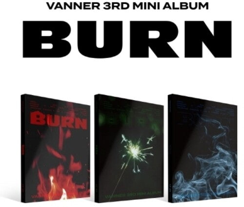 Vanner: Burn - incl. 88pg Booklet, Lyric Poster, Folded poster, Postcard + 2 Photocards