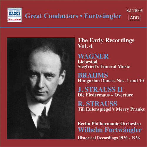 Furtwangler, Wilhelm: Early Recordings Vol. 4