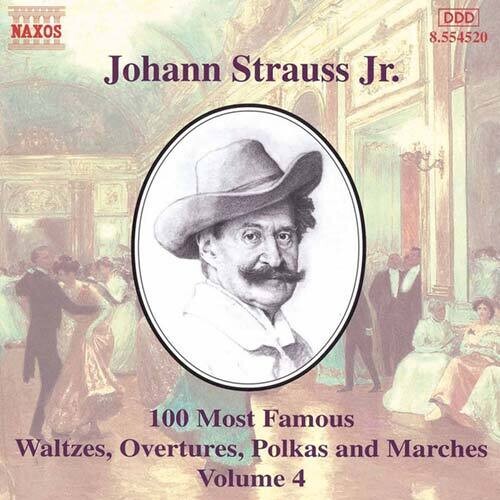 Strauss, J.Jr.: 100 Most Famous Waltzes/Ovt/Po