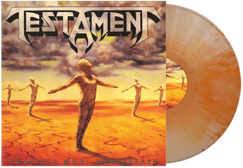 Testament: Practice What You Preach - Orange Bone Swirl