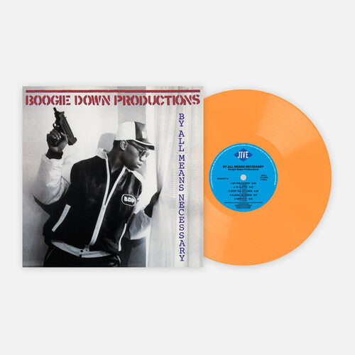 Boogie Down Productions: By All Means Necessary - 180-Gram Orange Smoke Colored Vinyl