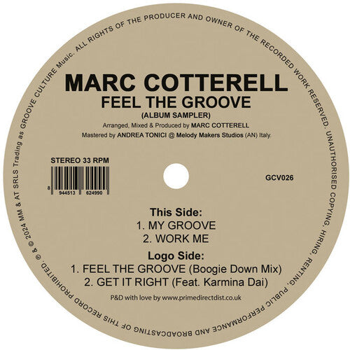 Cotterell, Marc: Feel The Groove