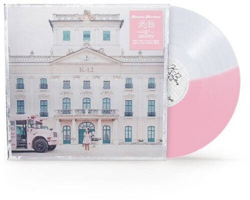 Martinez, Melanie: K12 - Half Pink & Half Cloudy Clear Colored Vinyl