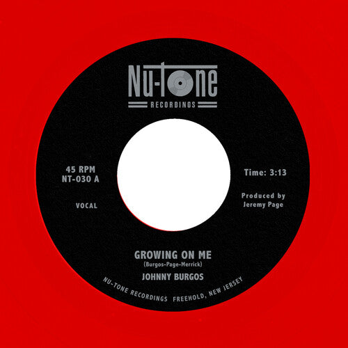 Burgos, Johnny: Growing On Me / Ready 45