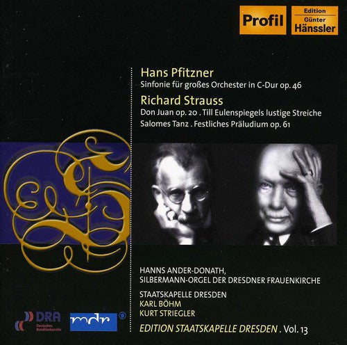 Pfitzner / Strauss / Donath / Skd / Bohm: Symphony for Orchestra