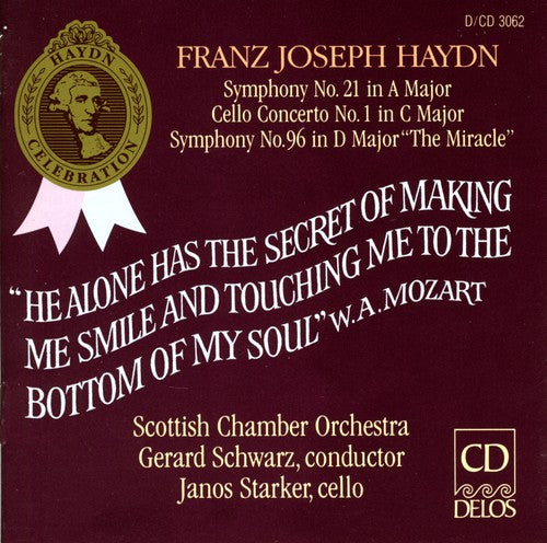 Haydn / Starker / Schwarz / Sco: Symphonies 21 & 96 / Cello Concerto