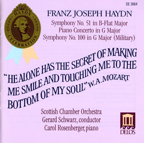 Haydn / Rosenberger / Schwarz / Sco: Symphonies 51 & 100 / Piano Concerto