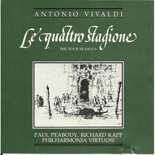Vivaldi / Kapp / Philharmonia Virtuosi: Vivaldi, A. : Four Seasons/Con 2 VNS