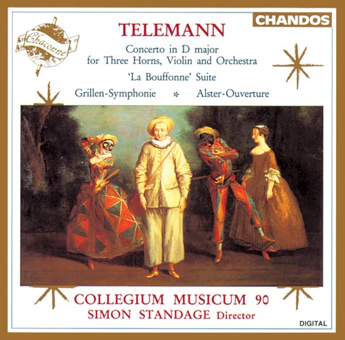 Telemann / Standage / Collegium Musicum 90: Concerto in D / la Boufonne Suite