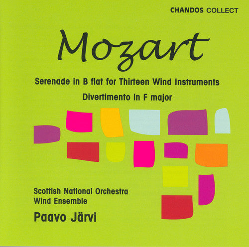 Mozart / Jarvi / Scottish National Orchestra: Serenade for 13 Wind Instruments