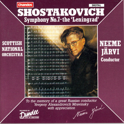 Shostakovich / Jarvi / Scottish National Orch: Symphony 7 " Leningrad "