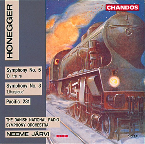 Honegger / Jarvi / Dnrs: Symphonies 3 & 5 / Pacific 231