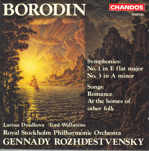 Borodin / Rozhdestvensky / Royal Stockholm Phil: Symphonies 1 & 3 / 2 Orchestral Songs