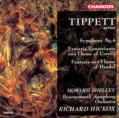 Tippett / Shelley / Hickox / Bournemouth Symphony: Symphony 4 / Fantasi on a Theme By Handel