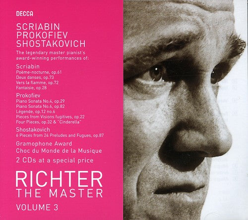 Richter / Prokofiev / Scriabin / Shostakovich: Richter: The Master 3