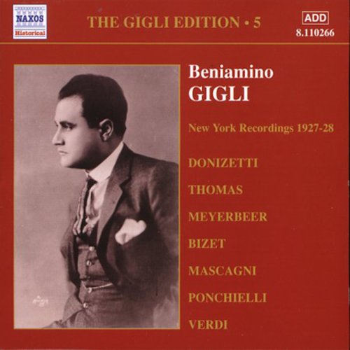 Gigli, Beniamino: Gigli Edition-Vol. 5