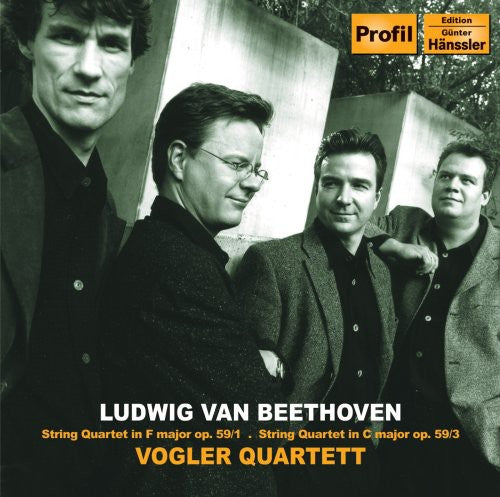 Beethoven / Vogler Quartet: Quartets Op 59 / 1 F-Dur + 59/3 C-Dur