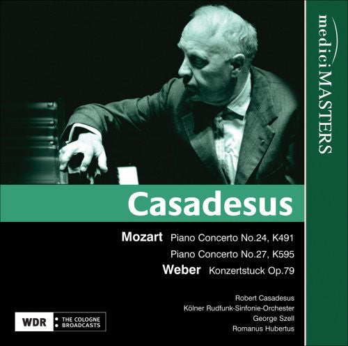 Mozart / Weber / Casadesus: Piano Concerto 24 / Piano Concerto 27 / Konzertstu