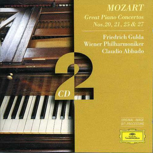 Mozart / Gulda / Vpo / Abbado: Piano Concertos Nos. 20 21 25 & 27