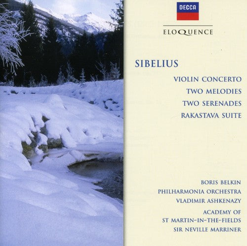 Sibelius / Belkin / Philharmonia Orch / Ashkenazy: Sibelius: VLN Cto / 2 Melodies for VLN & Orch