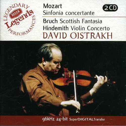 Mozart / Bruch / Oistrach / Hindemith / Lso: Sinfonia Concertate / Scottish Fantasia