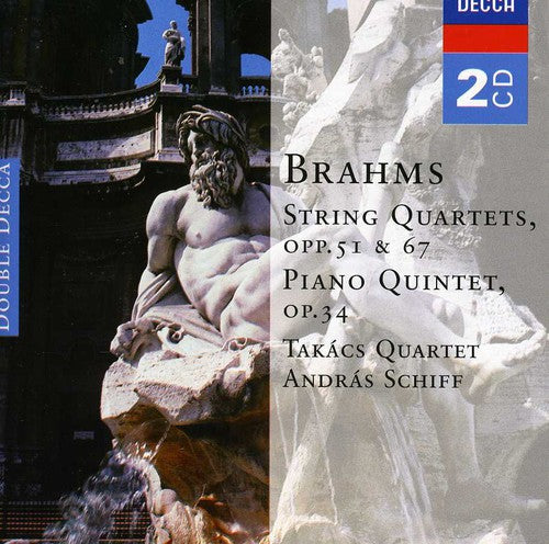 Brahms / Schiff / Takacs Quartet: String Quartets 1-3 Piano