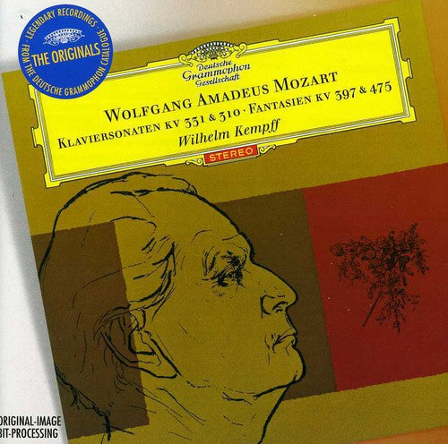 Kempff, Wilhelm: Mozart: Piano Sonatas KV310 KV331 Fantasias KV397