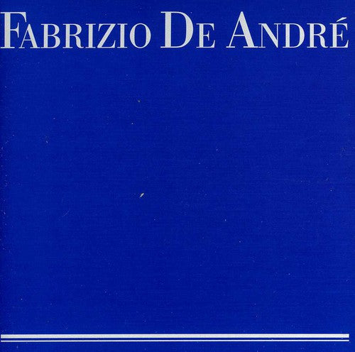 De Andre, Fabrizio: Fabrizio de Andre (Blu Version)