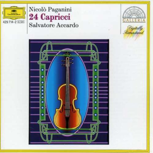 Paganini / Accardo: 24 Caprices for Solo Violin