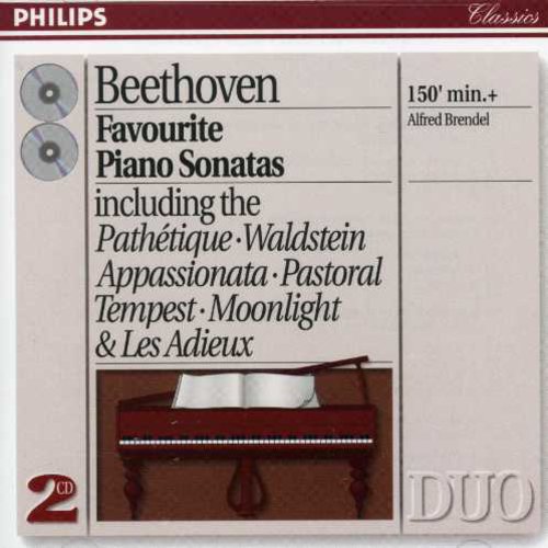 Beethoven / Brendel, Alfred: Favorite Piano Sonatas
