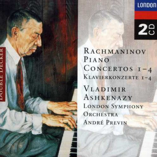 Rachmaninoff / Ashkenazy / Previn / London Orch: Piano Concertos 1-4