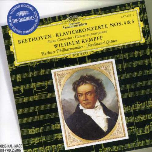 Beethoven / Kempff / Leitner / Berlin Philharmonic: Piano Concertos 4 & 5