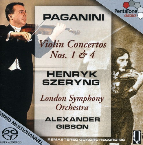 Paganini / Szeryng / Gibson / Lso: Violin Concertos 1 & 4