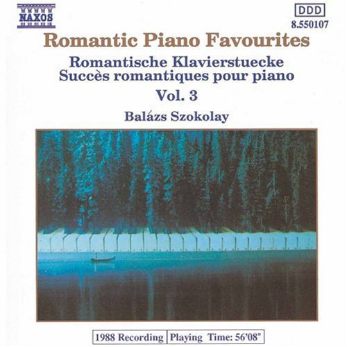 Szokolay, Balazs: Romantic Piano Music 3