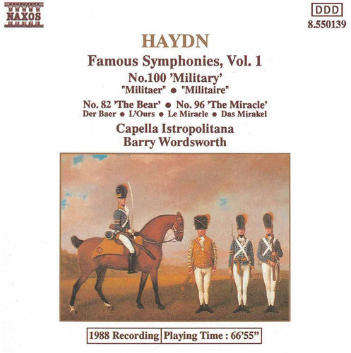 Haydn / Wordsworth / Capella Istropolitana: Symphonies 82, 96 & 100