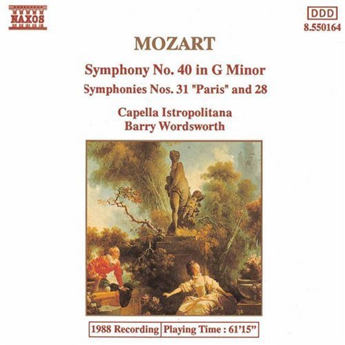 Mozart / Wordsworth: Symphonies 28, 31 & 40