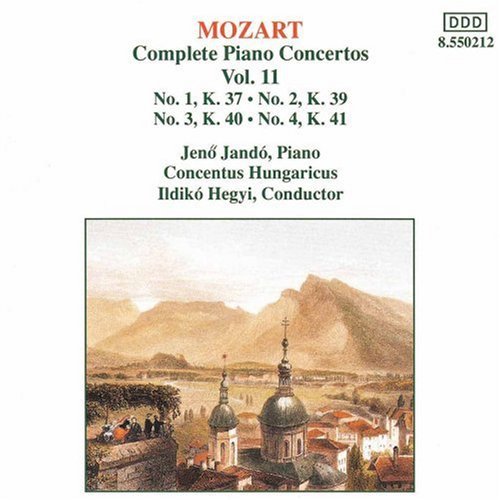 Mozart / Jando / Hegyi: Piano Concerti 1-4