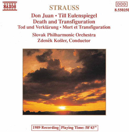 Strauss, R. / Kosler: Death & Transfiguration / Don Juan