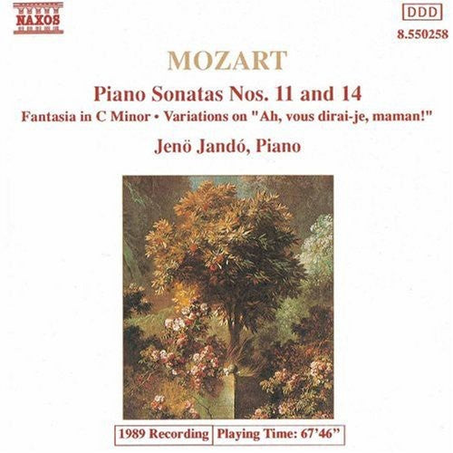 Mozart / Jando: Piano Sonatas 331 & 457 / Fantasia 475