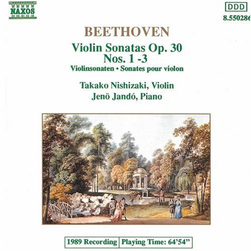 Beethoven / Nishizaki / Jando: Violin Sonatas Opus 30 1-3